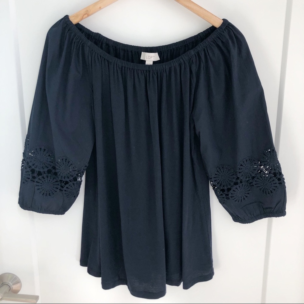 Loft Off Shoulder Blouse - M
